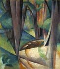  A.Bogomazov (1880-1930) The Forest. Boyarka 1914 Oil on canvas, 66 x 56 cm