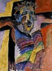  A.Lentulov (1882-1943) The Crucifixion, 1910 Oil on canvas, 71 x 53 cm