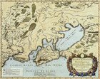 The map of European or Malaya Tatariya including Crimean Tatariya or Perekop, Nogay, Budgak, Ochakov. France, Paris. 1665. Copperplate engraving, watercolor. Rag paper. Off-print: 41.5 x 50 cm. Sheet: 45 x 60 cm.