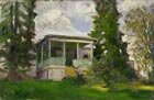  L.Pasternak 1862-1945 The Country-house Verandah, 1910 Oil on canvas, 56,5 x 87