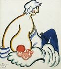  M. Dobuzhinsky 1875-1957 Maternity, 1915 Water colours on paper, 24 x 22cm