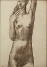  S.Koltsov 1892-1951 The Torso of the Girl, 1932-35 Sepia on paper, 42,5 x 31
